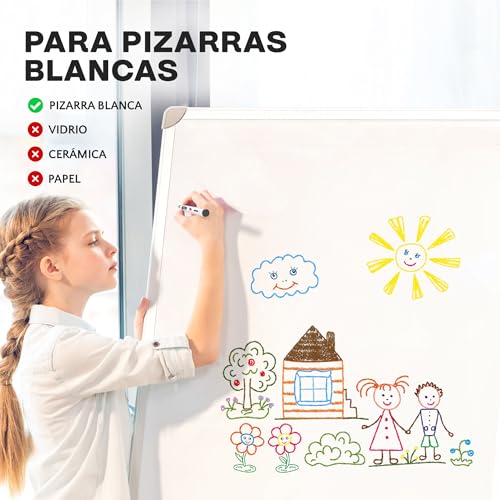 Thumbnail 2 de Smart Panda Rotuladores Pizarra Blanca 12 colores 🎨