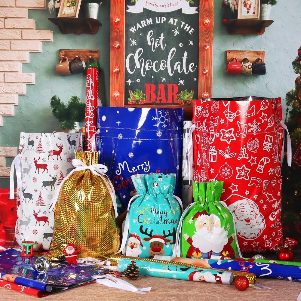 Thumbnail 5 de HRX Christmas Gift Bags, 30-Piece Set