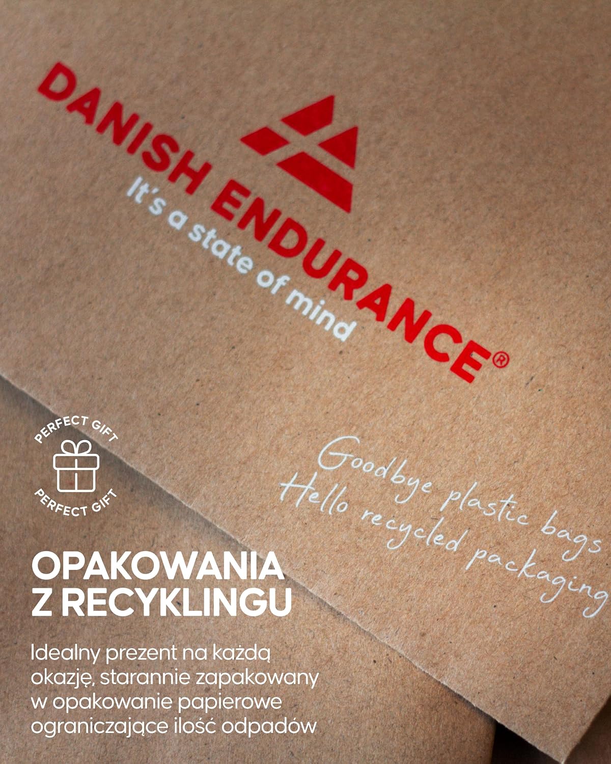 Detalle 1 de DANISH ENDURANCE skarpety z bawełny organicznej, miękkie i oddychające, unisex