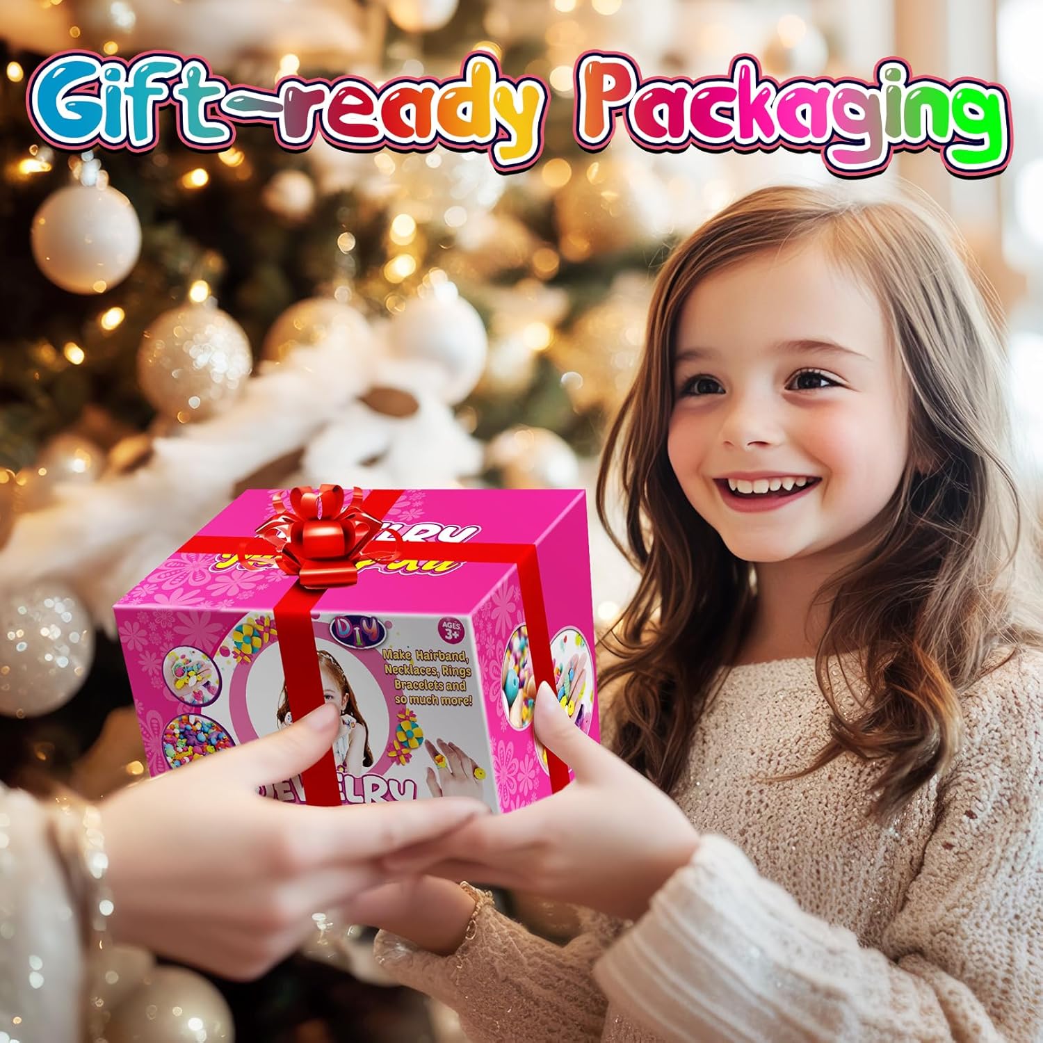 Thumbnail 6 de FunzBo Kids Jewelry Making Kit for Ages 3–8 🎨
