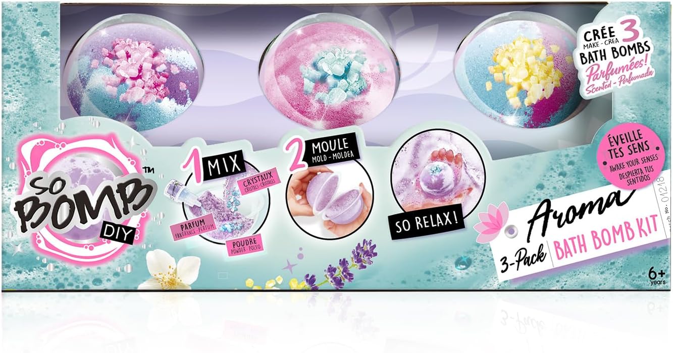 Detalle 2 de Canal Toys So Bomb kit per creare 3 bombe da bagno effervescenti (6 anni+)