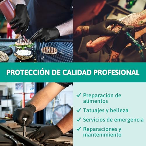 Thumbnail 2 de Ansell MicroFlex 93-852 Guantes nitrilo talla M, 100 uds 🧤