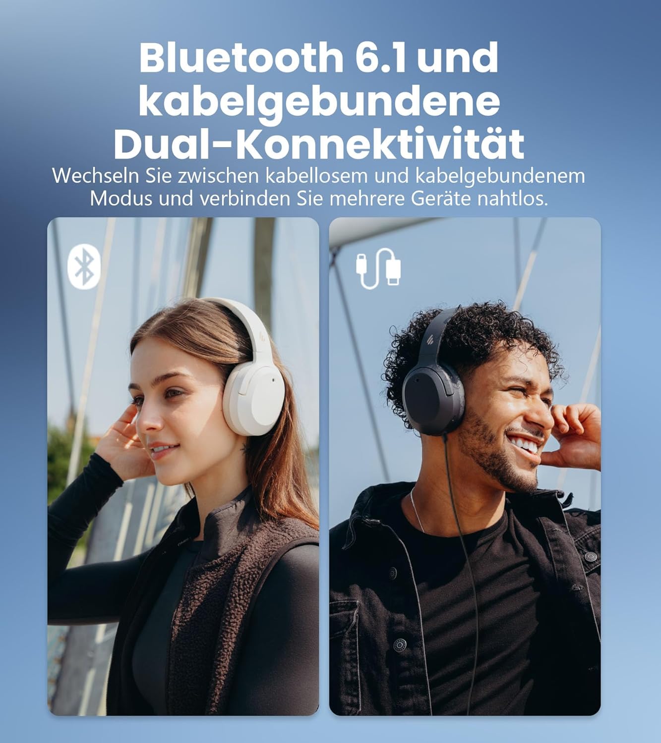 Thumbnail 3 de Edifier W820NB Plus Gen 2 Bluetooth Kopfhörer