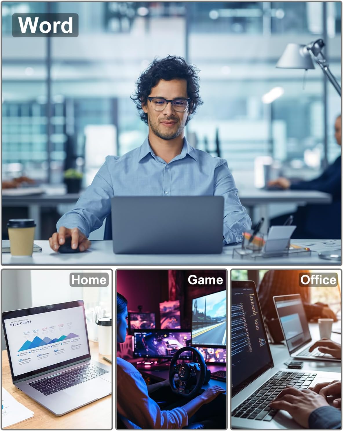 Thumbnail 6 de uhddadi 1 to 2 Ethernet Splitter 1000Mbps RJ45 cable 📡