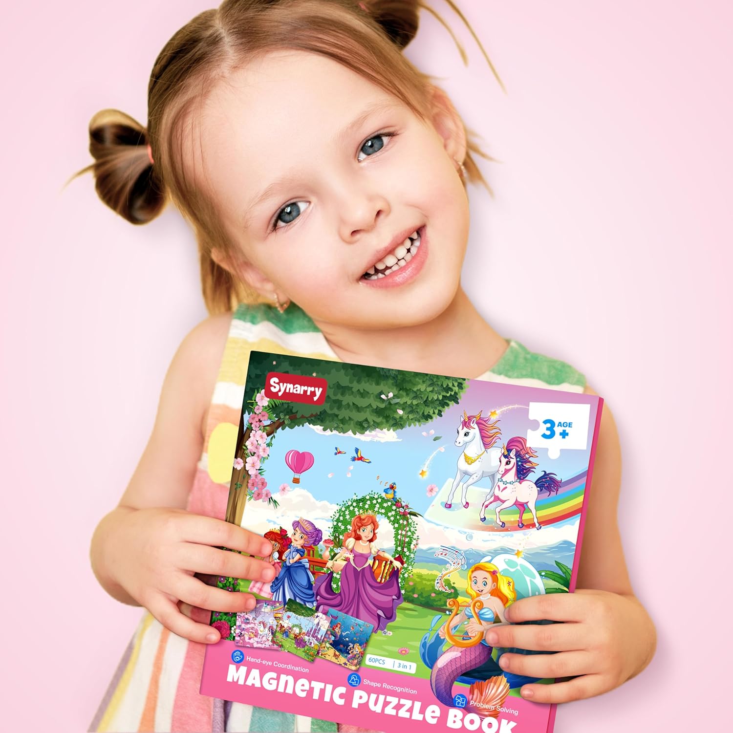 Thumbnail 5 de SYNARRY Unicorn Magnetic Puzzles for Girls