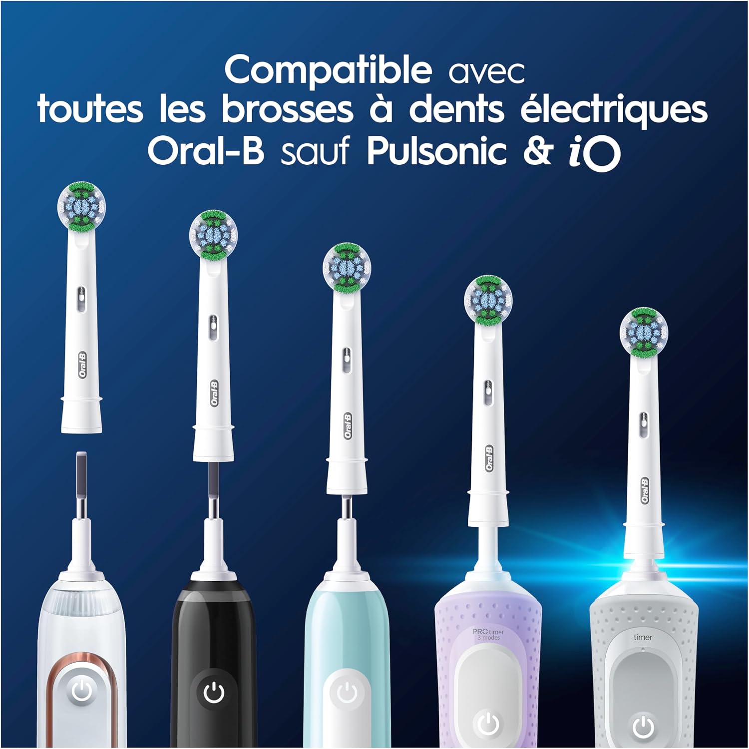 Thumbnail 5 de Oral-B Pro Lot de 12 brossettes Precision Clean