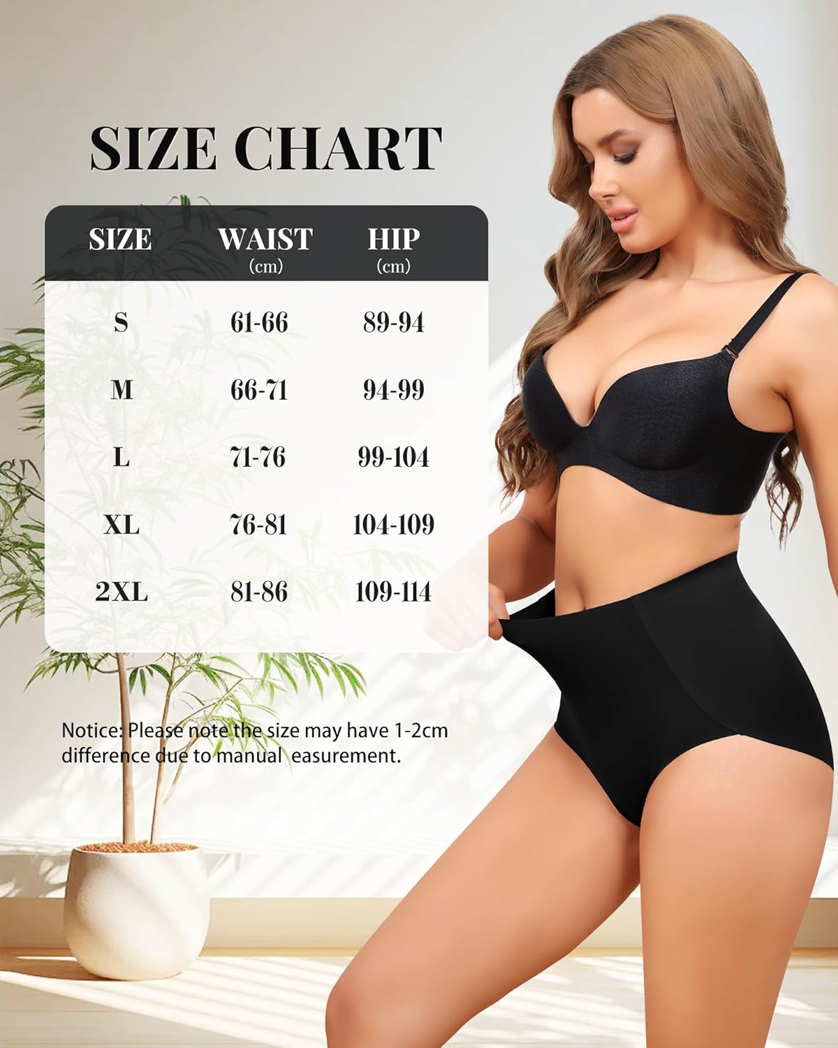 Thumbnail 4 de Levao Shapewear Damen Bauchweg Unterhose – Hohe Taille, Nahtlos, Atmungsaktiv, 4er Pack (S–XXL)