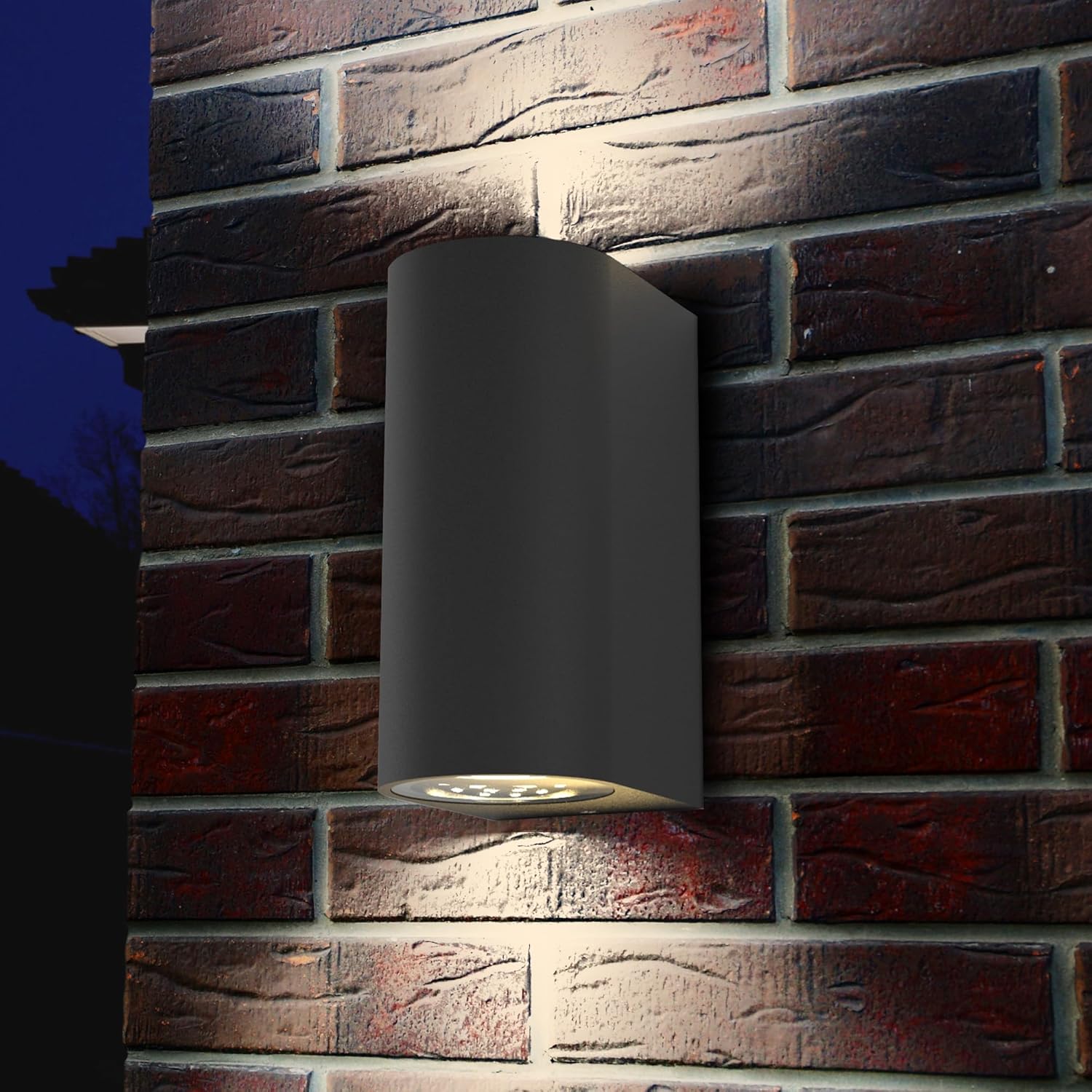 Thumbnail 6 de B.K.Licht Applique murale LED extérieur/ intérieur – 2 spots GU10, IP44, 2x5W, 800 lm, 3000 K