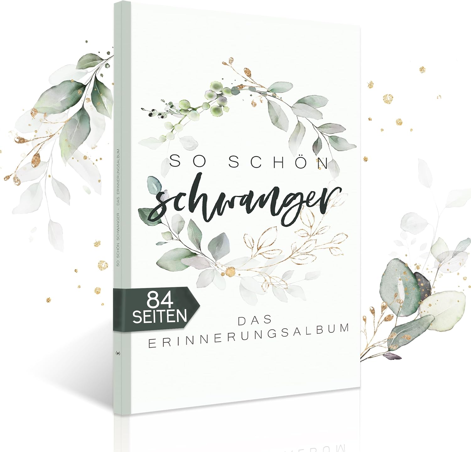 Detalle de HIMMEL.HERZ.PAPIER Schwangerschaftstagebuch So schön schwanger