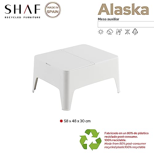 Thumbnail 4 de SP Berner - Mesa Auxiliar Alaska de Shaf: ligera, apilable y resistente para exterior