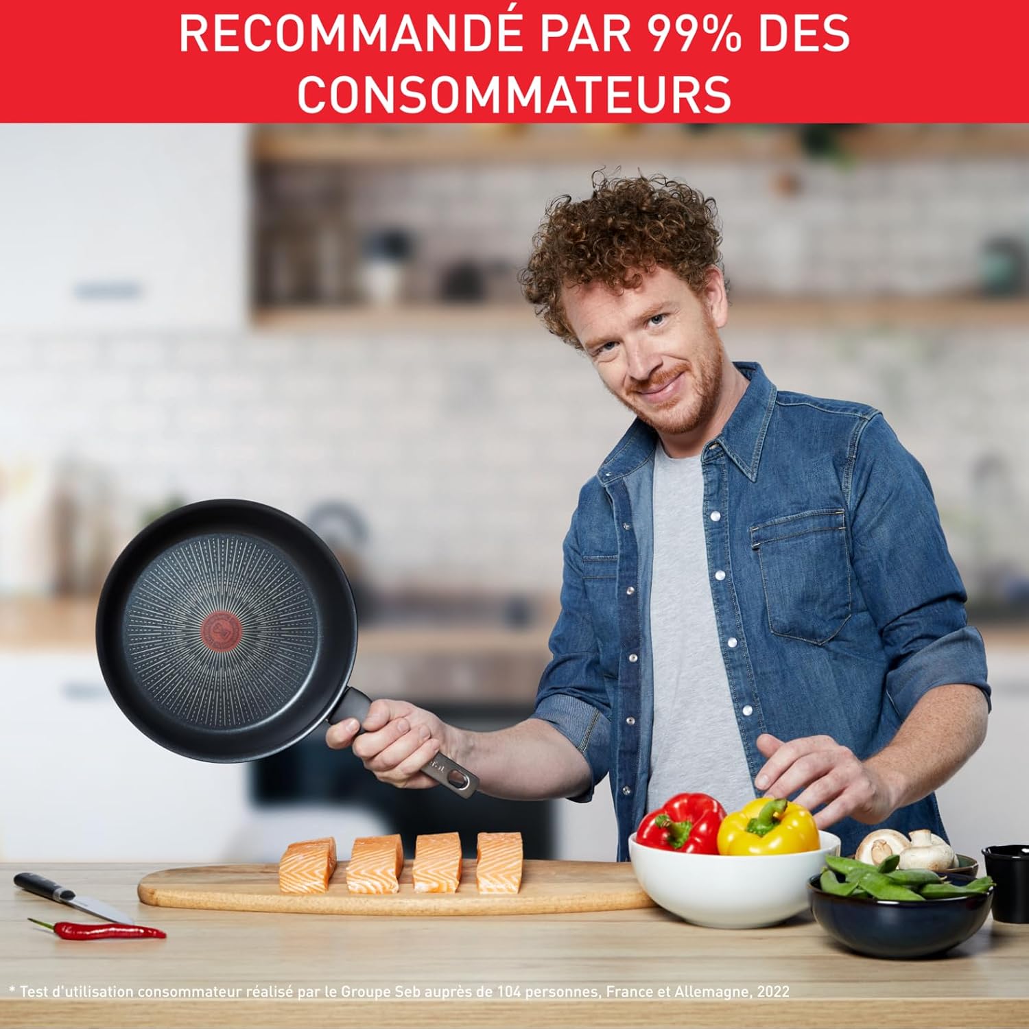 Thumbnail 6 de Tefal Unlimited On G25939AZ Poêle à crêpes 28 cm