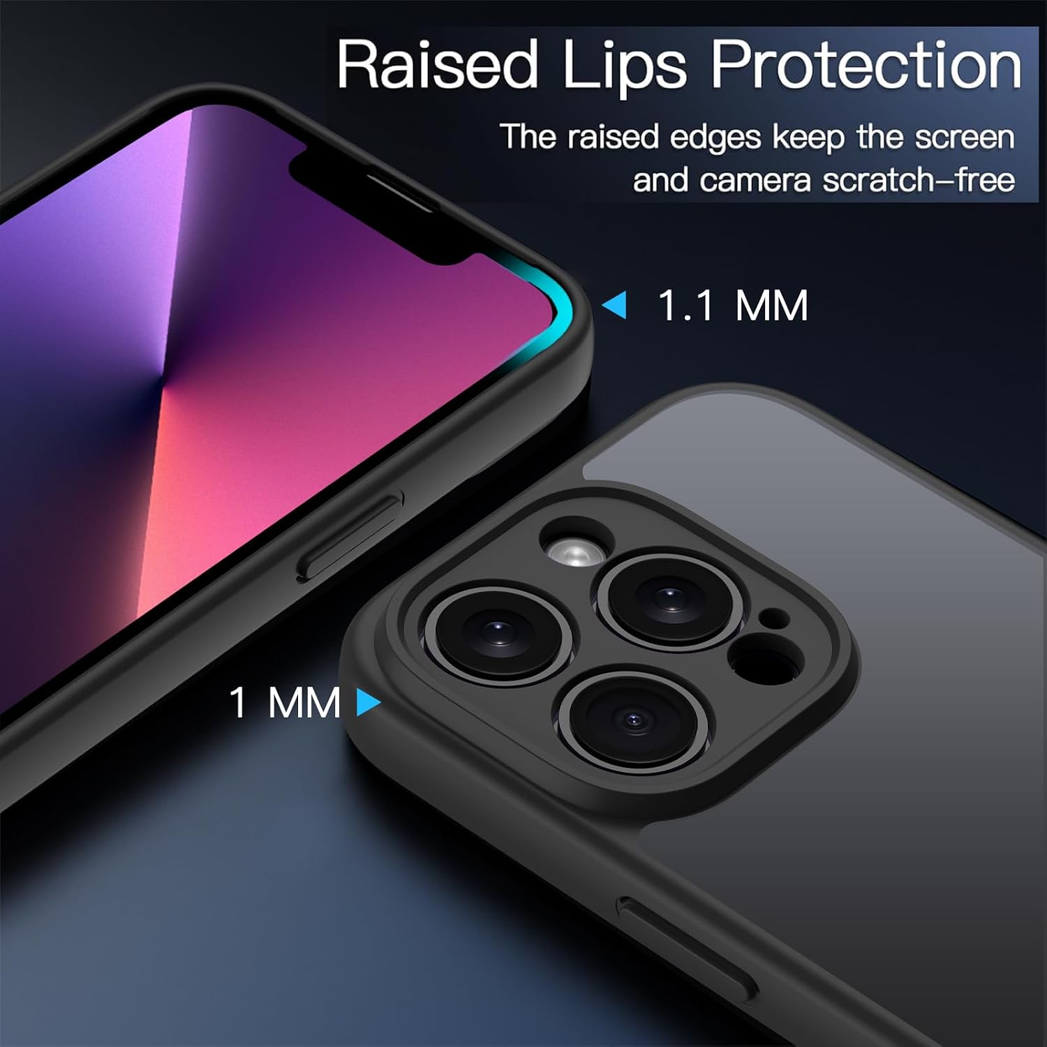 Detalle 2 de ORDA iPhone 13 Pro Hülle 6,1 Zoll Schutz
