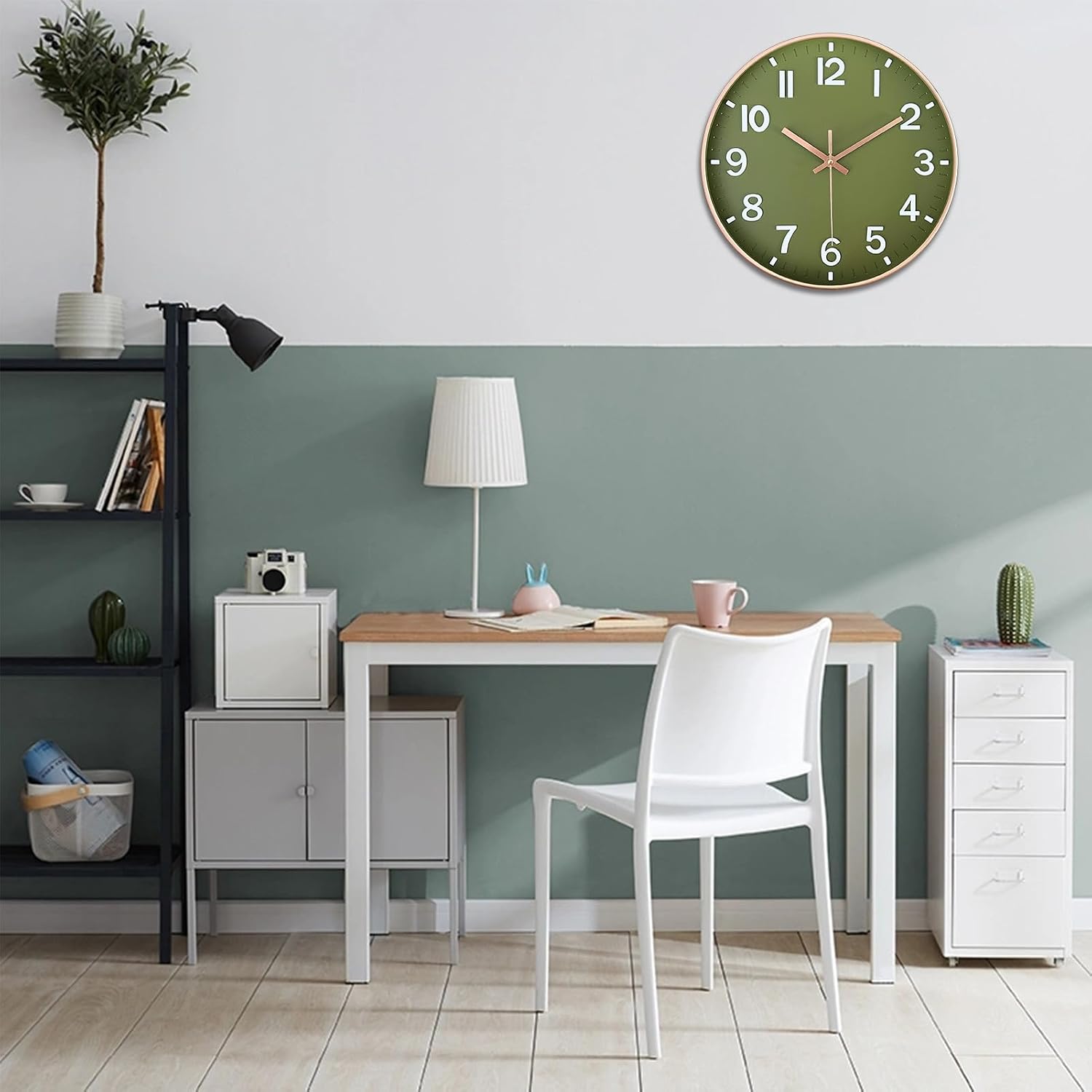 Detalle de AIRUIFU Wall Clock 8-Inch