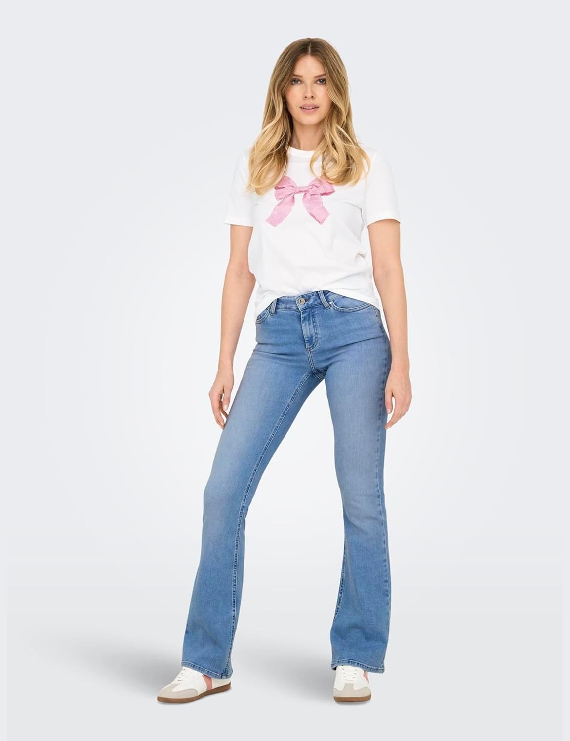 Thumbnail 1 de ONLY Female Flared Fit Jeans ONLBLUSH (mittlere Taille) mit Bio-Baumwolle-Anteil