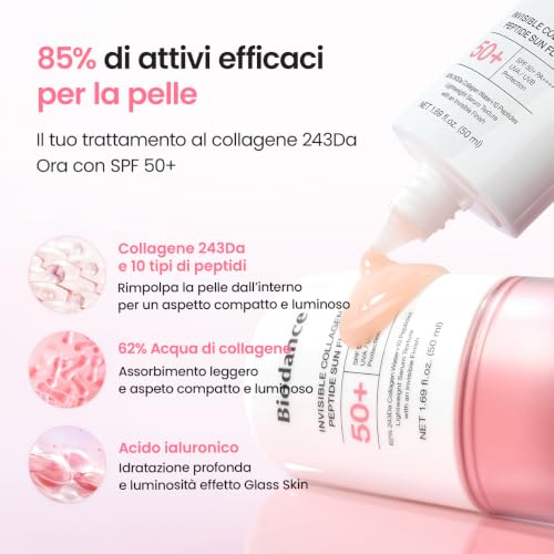 Thumbnail 2 de BIODANCE Siero Solare Invisibile SPF 50+ al Collagene e Peptidi – Protezione leggera, effetto glow