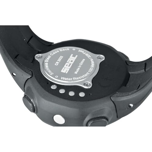 Detalle de SEAC Driver: Computer da Polso per Immersioni in Apnea (Unisex, Nero, Standard)