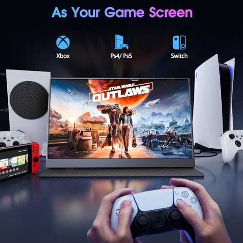 Thumbnail 3 de COOLHOOD Monitor Portátil 15.6" FHD IPS USB-C/Mini HDMI