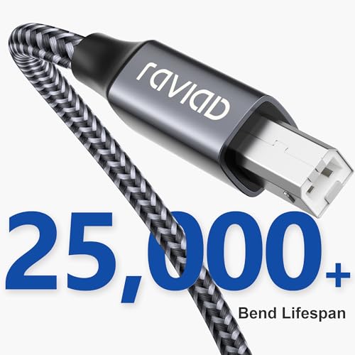 Thumbnail 5 de Câble USB 2.0 RAVIAD 5 m pour imprimante 📄