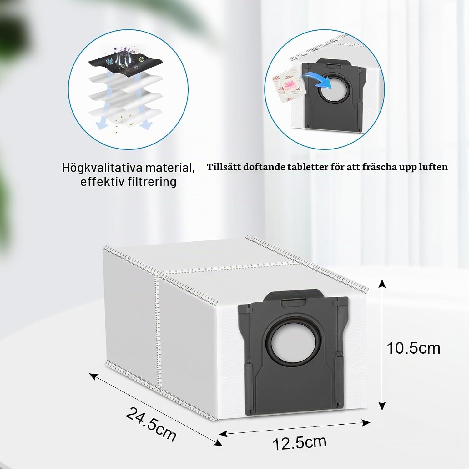 Detalle 2 de Bpbdzz 32-delat tillbehörsset för Dreame X50 Ultra Complete, borstar och filter