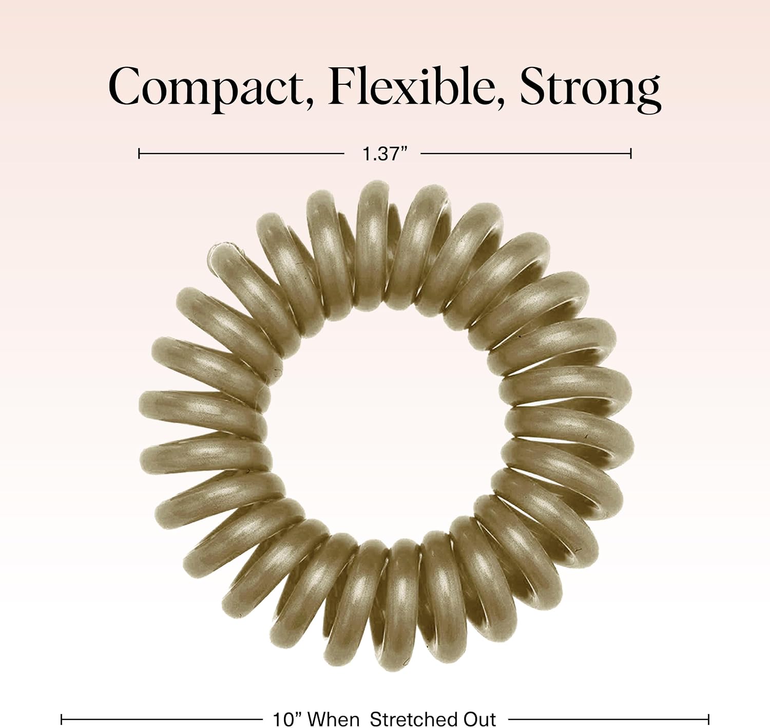Thumbnail 4 de Kitsch Spiral Hair Ties, 8-piece pack