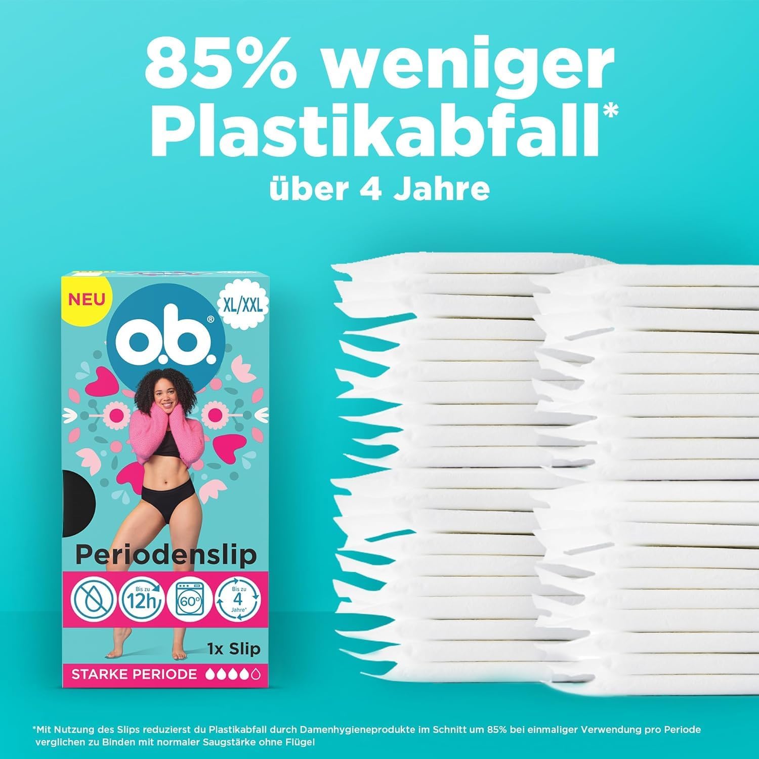 Thumbnail 6 de o.b. Periodenslip XL/XXL – Wiederverwendbare Menstruationsunterwäsche bei starker Periode