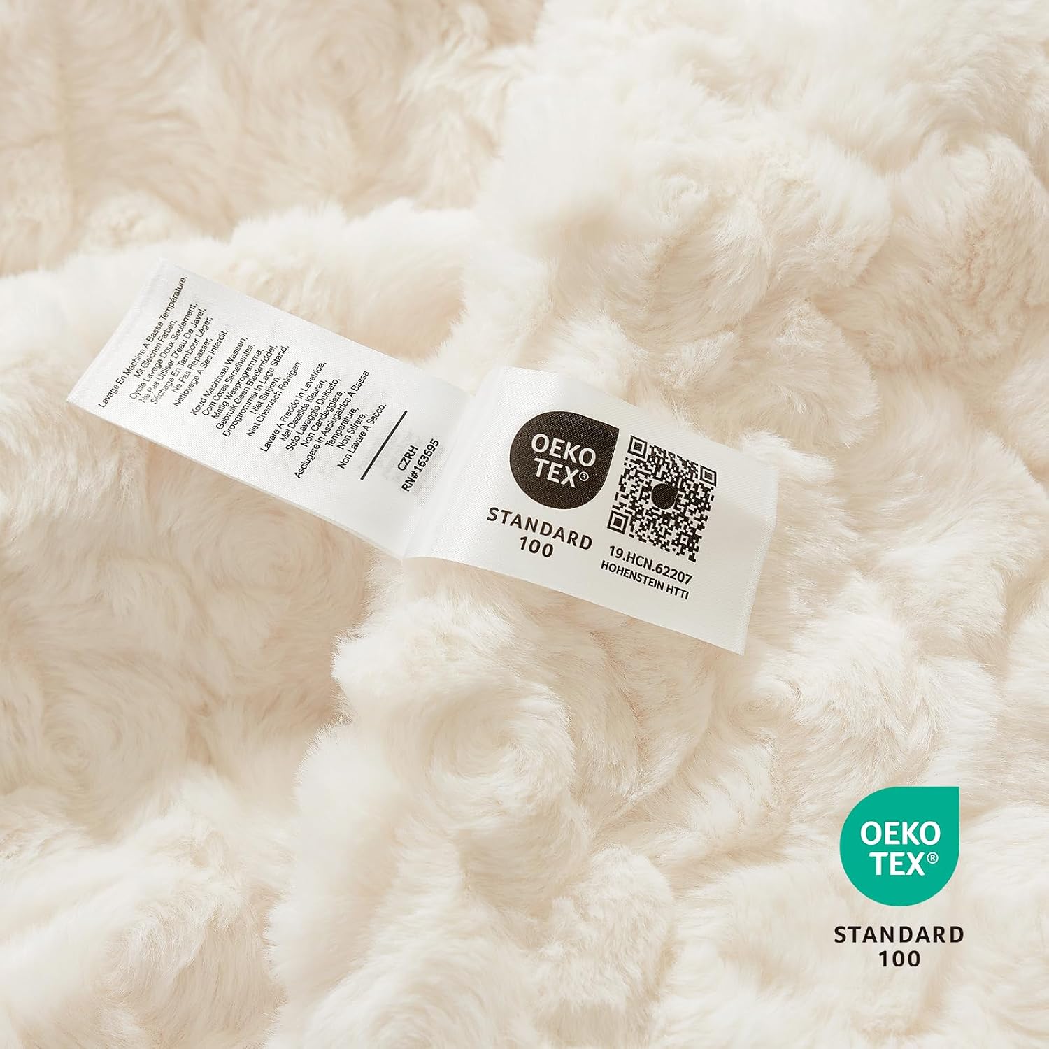 Thumbnail 4 de Cozy Bliss Faux Fur Throw Blanket 55×70 in