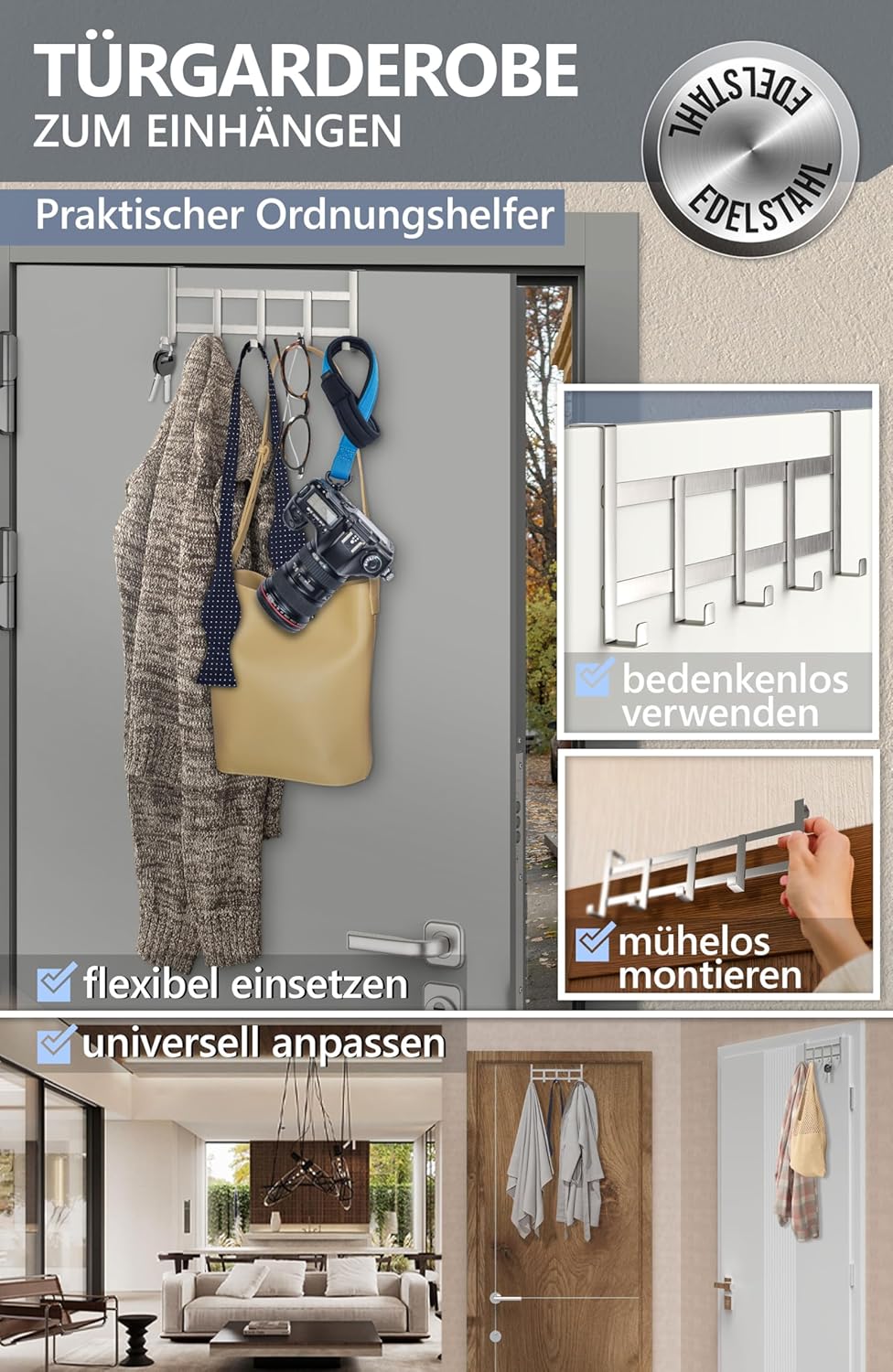 Thumbnail 1 de 4smile Türgarderobe 15 kg 🪝