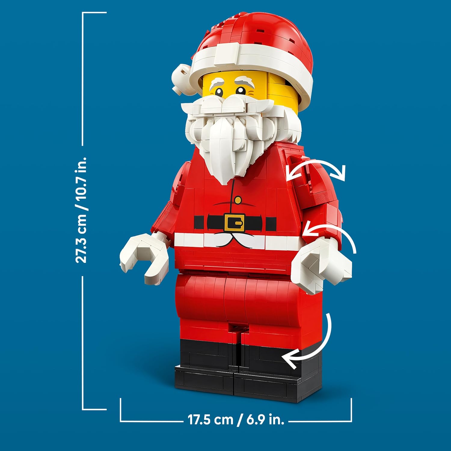 Thumbnail 6 de LEGO 40820 grote Kerstman-minifiguur, bouwset met 761 onderdelen