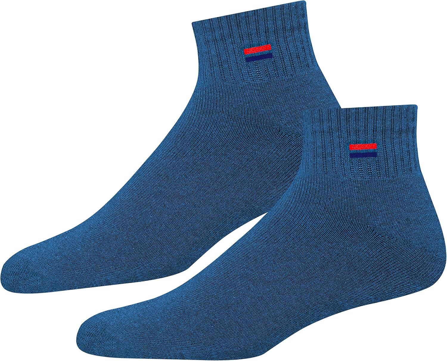 Thumbnail 3 de NAVYSPORT Chaussettes Sport en coton, coussin quart long – lot de 6 paires