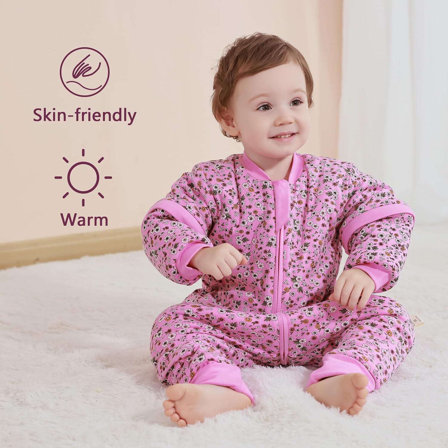 Detalle 2 de Mosebears Baby Sleeping Bag 2.5 TOG (18-36 months)