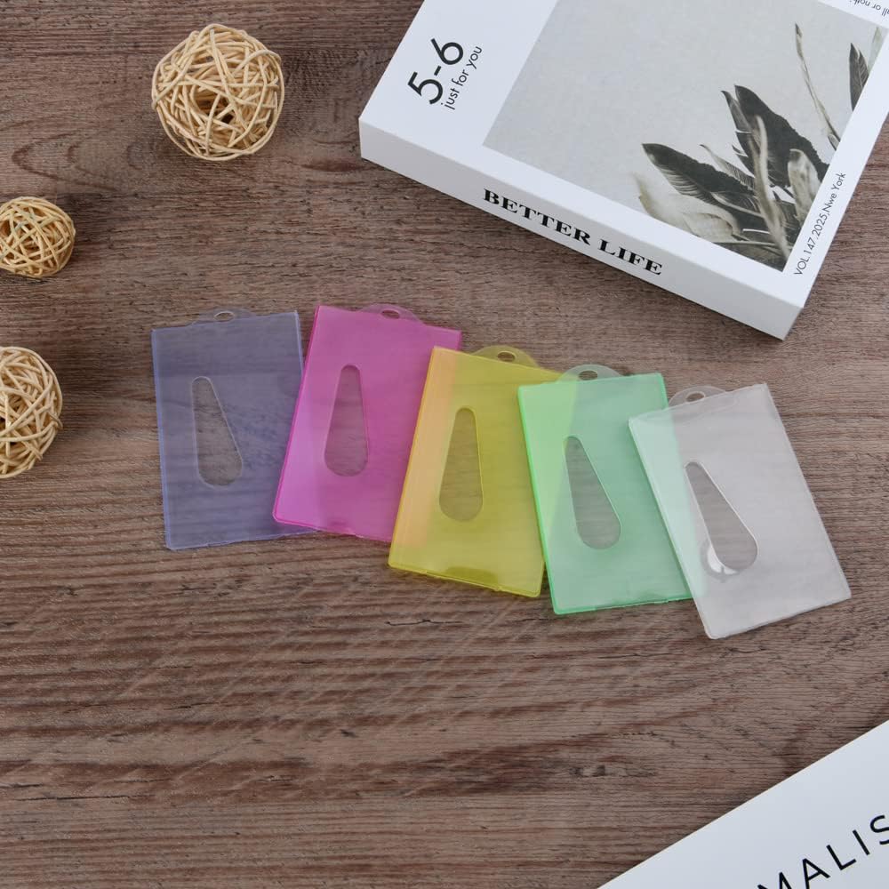 Thumbnail 4 de Vicloon ID Badge Holder 5 unidades 8,5x5,5 cm 🎫