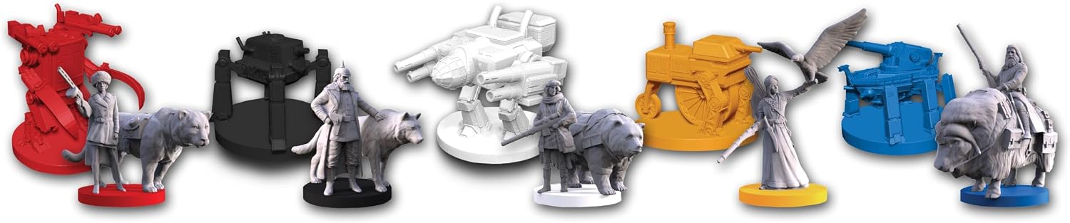 Detalle 1 de Ghenos Games Scythe – strategiczna gra planszowa dla 1–5 graczy