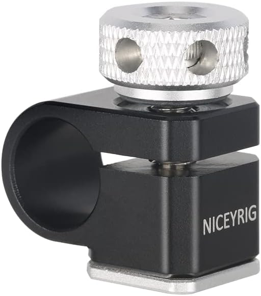 Thumbnail 6 de NICEYRIG 15mm Rod Clamp with Cold Shoe Mount
