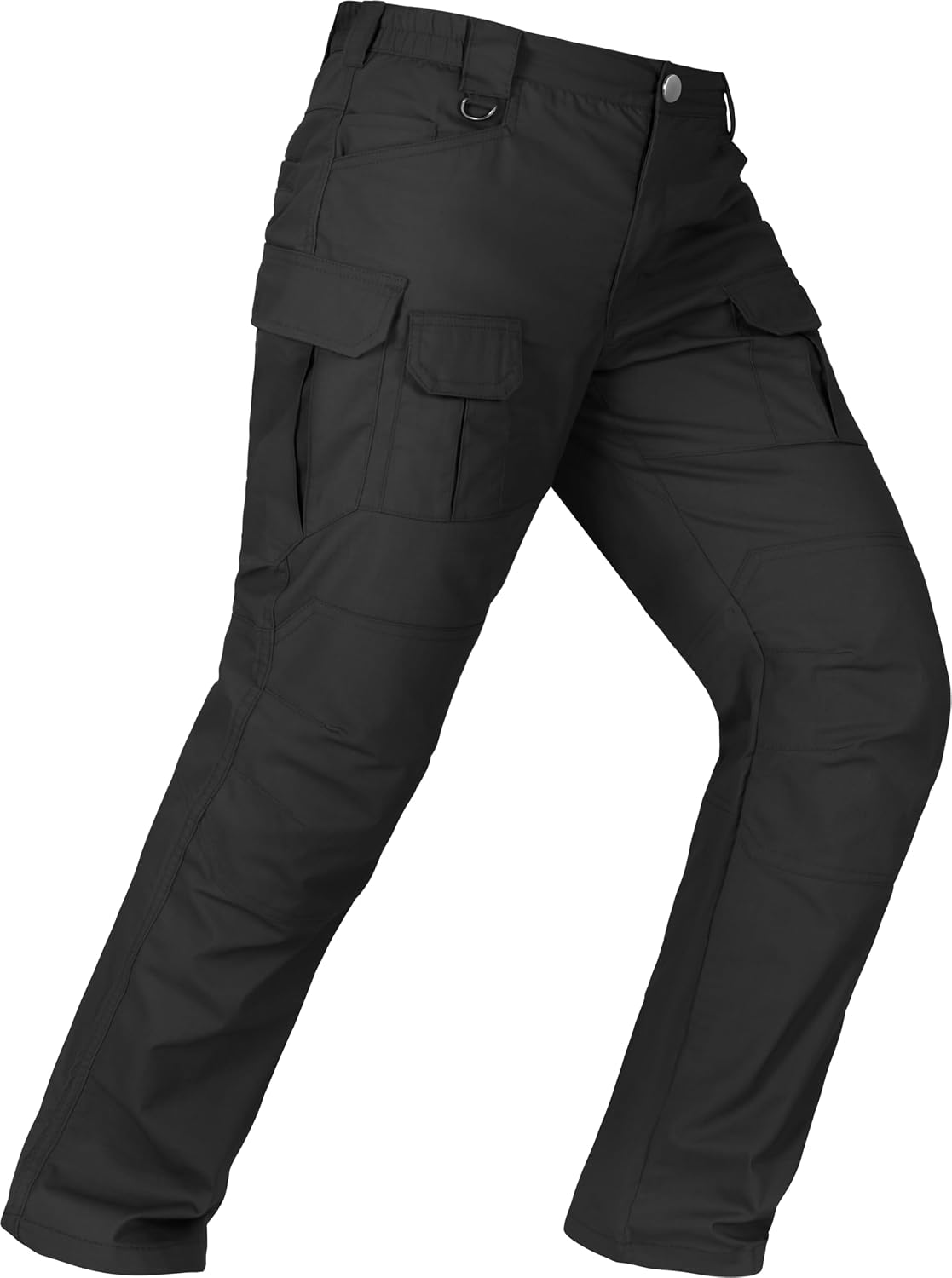 Detalle de ZKRYOVEX Men's Tactical Pants, Stretch Ripstop Cargo with 10 Pockets