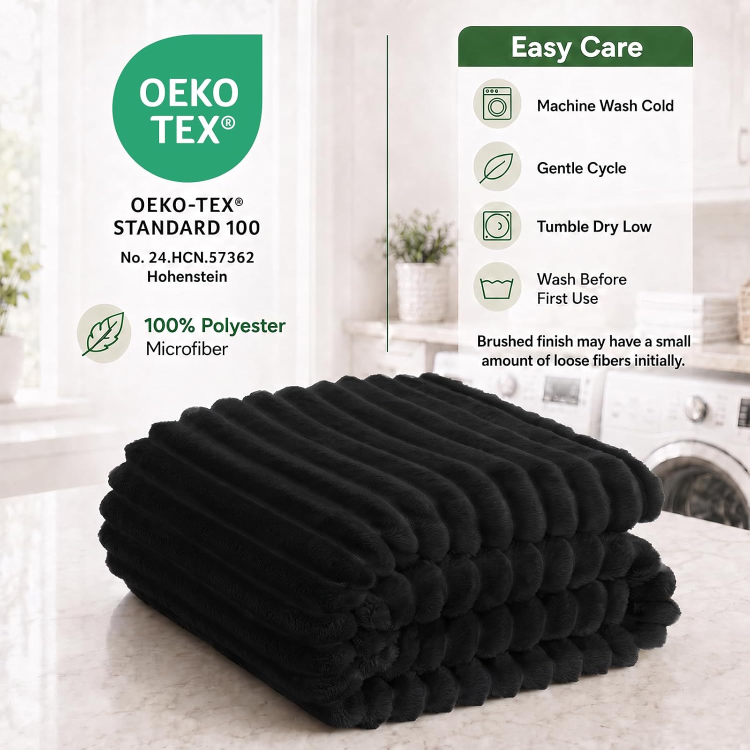 Detalle de HIMEET Throw Blanket 50 x 60 Inches