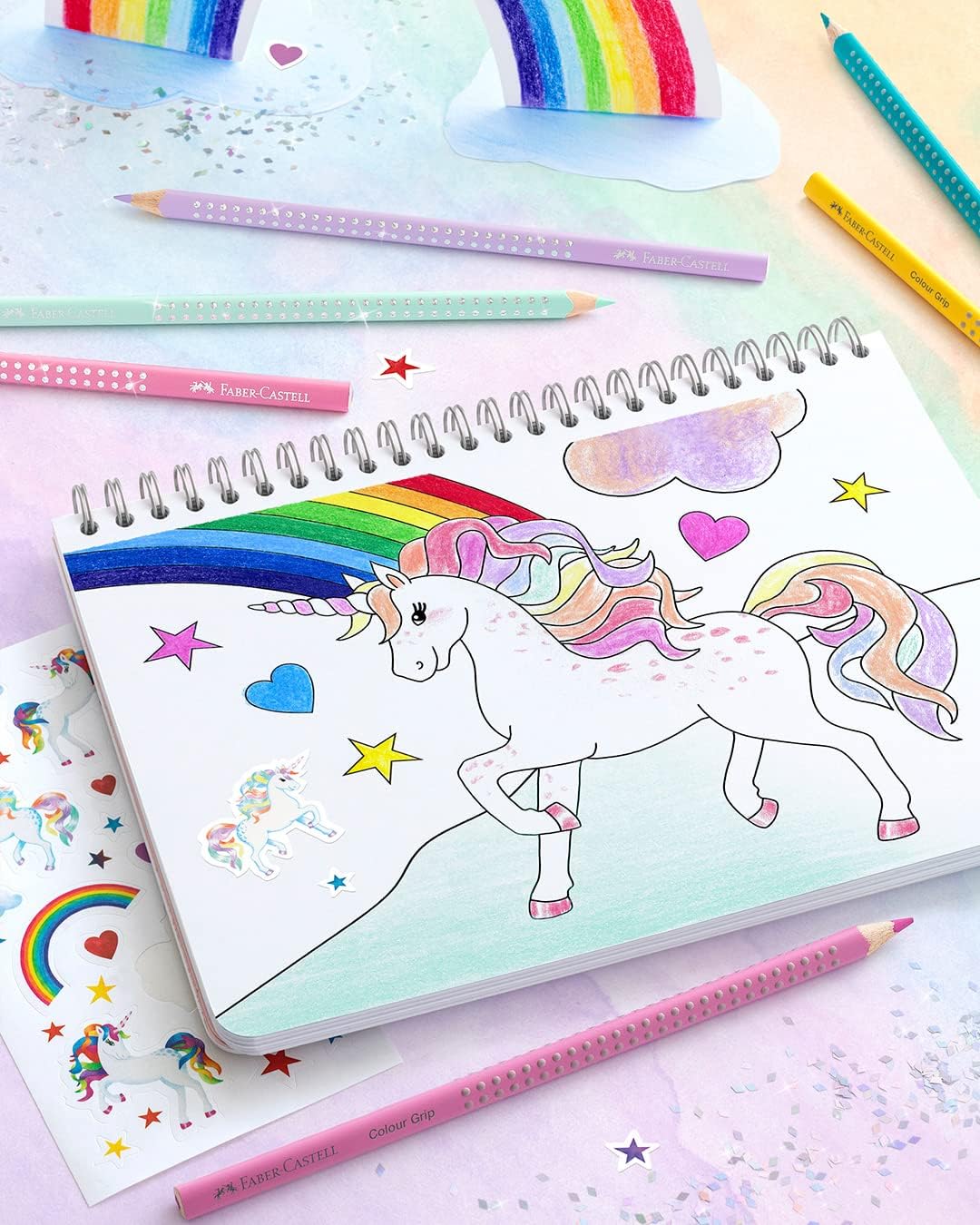 Thumbnail 2 de Faber-Castell 201542 Buntstifte Einhorn 13-teilig