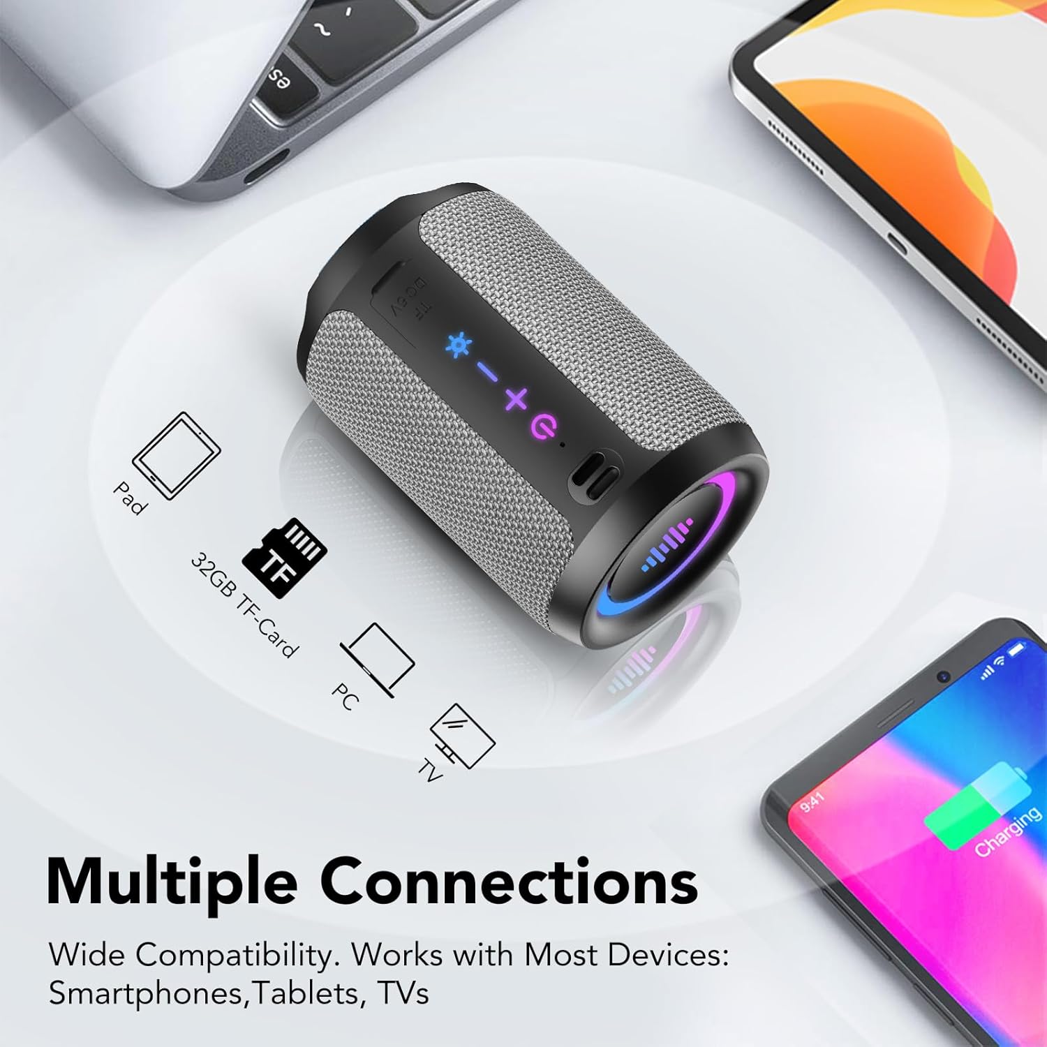 Thumbnail 6 de Tiksounds Altoparlante Bluetooth: 15 W, IPX7 e suono coinvolgente in formato tascabile