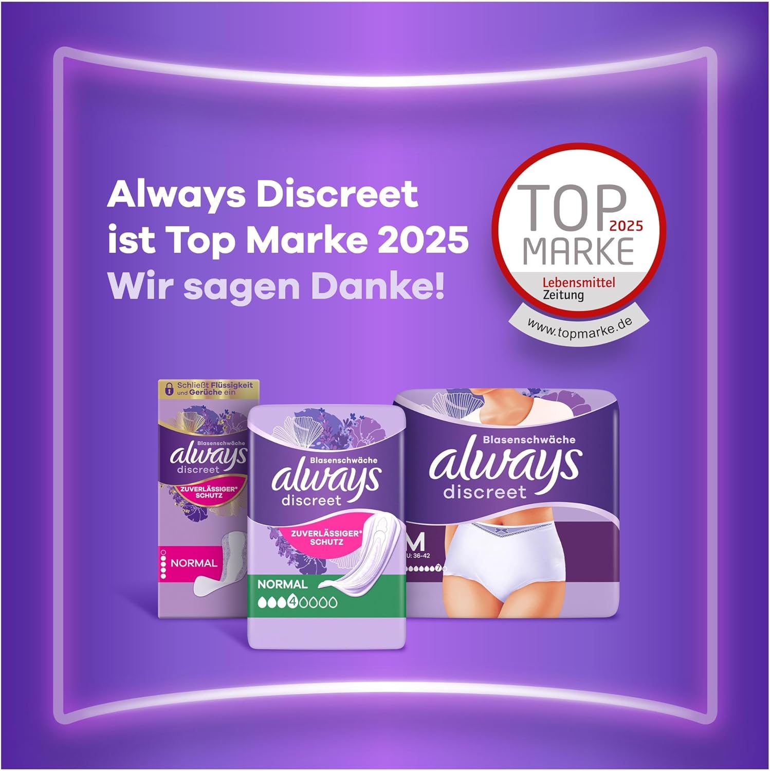 Thumbnail 5 de Always Discreet Inkontinenz-Höschen Plus M 48