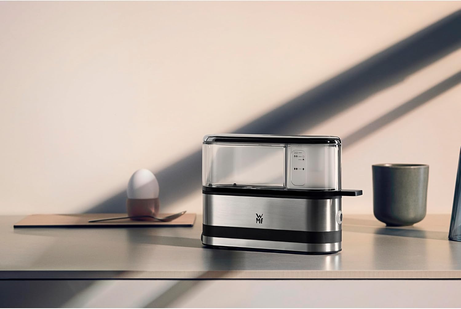 Thumbnail 1 de WMF Cocedor de Huevos 250 W 🍳 - Acero Inoxidable y BPA Free
