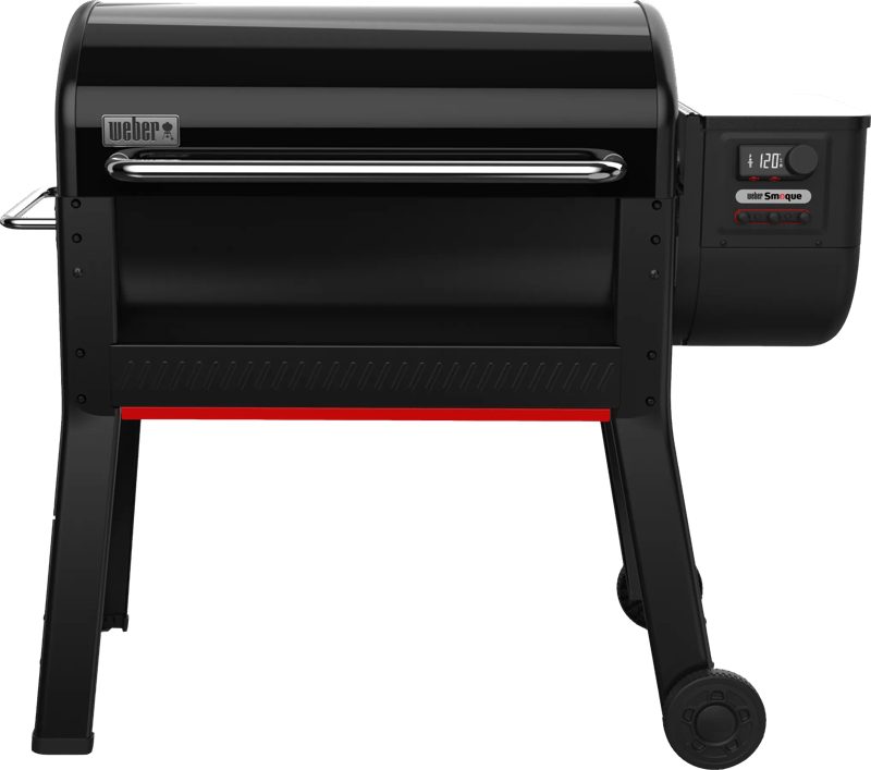 Detalle de Weber Smoque XL – Pelletgrill für großes Grillen mit App-Überwachung
