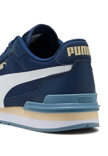 Thumbnail 3 de PUMA St Runner V4 NL unisex en lona blanca con Puma azul persa (talla EU 37.5)