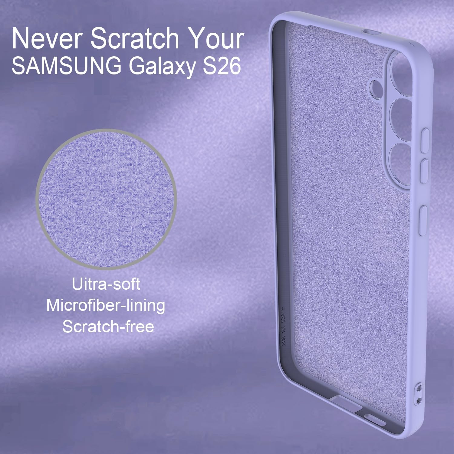 Thumbnail 6 de HAII Galaxy S26 Case with Microfiber Lining