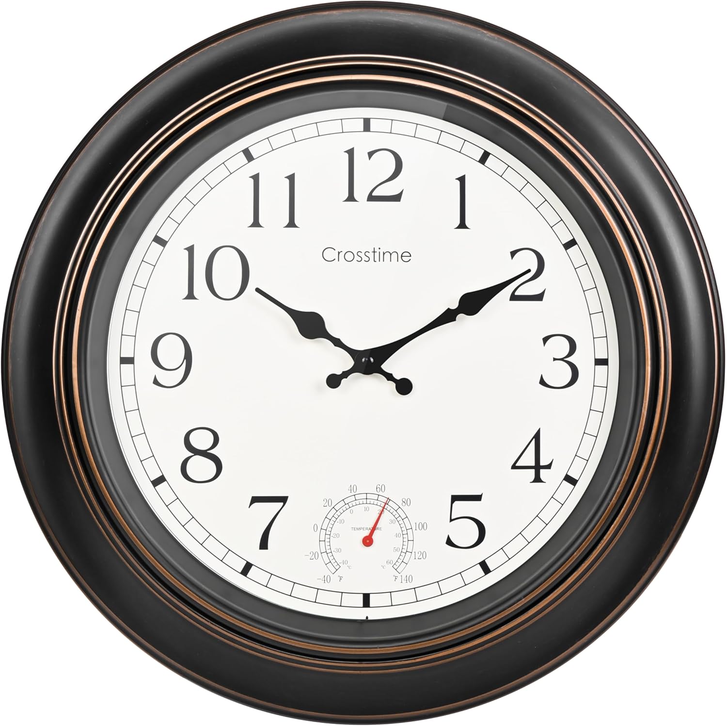 Crosstime Large Retro Wall Clock 45cm