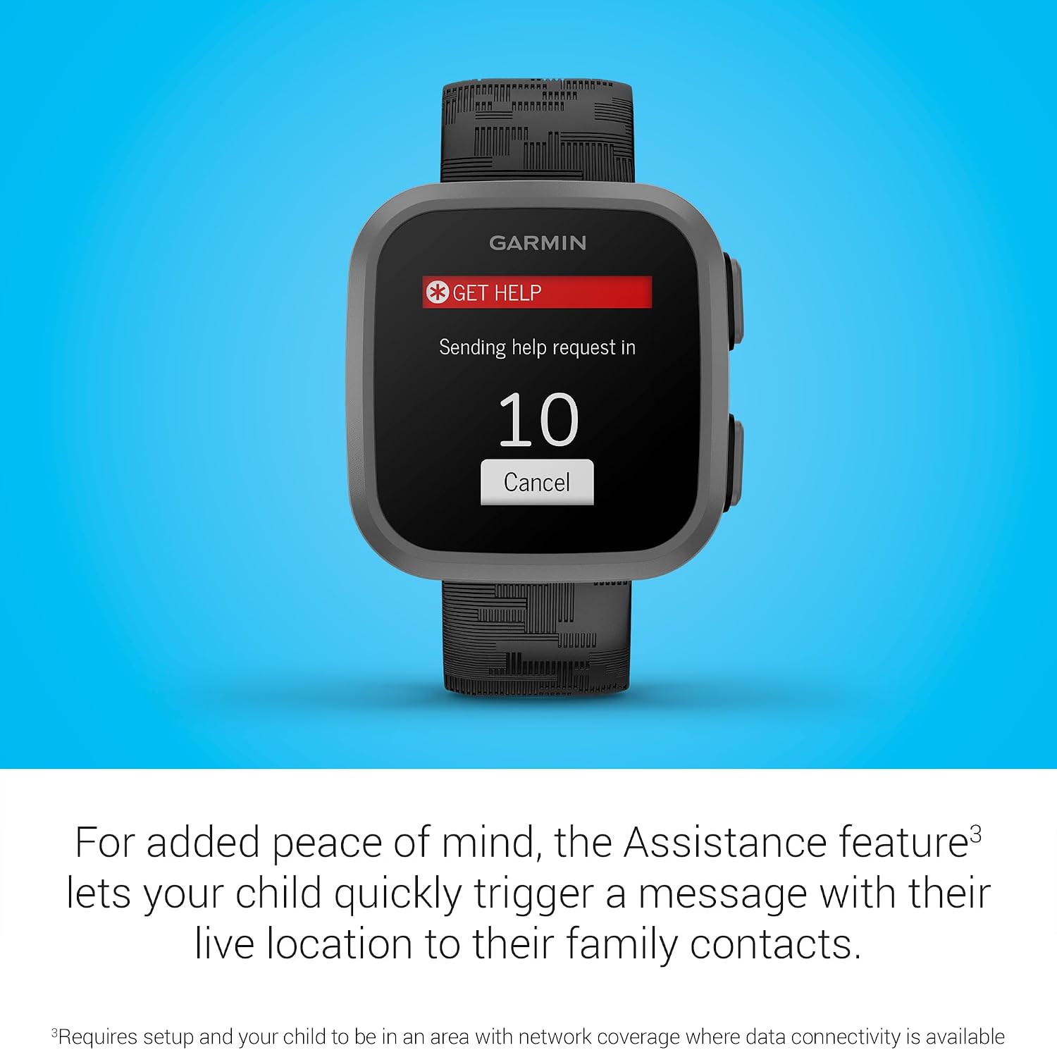 Thumbnail 4 de Garmin Bounce™ Kids Smartwatch: Two-Way Messaging, Location Tracking, and LTE Safety