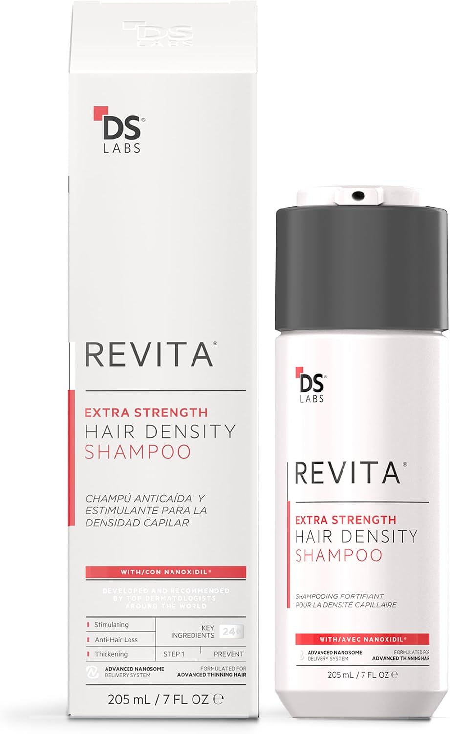 Detalle de DS Laboratories Revita Extra Strength 205 ml