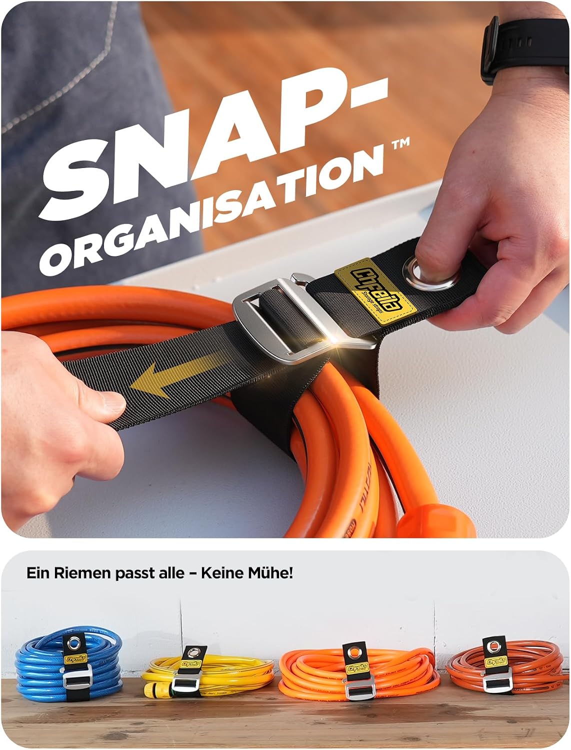 Thumbnail 4 de Verlängerungskabel-Organizer 6er-Pack