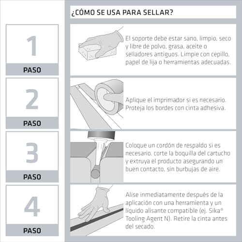 Thumbnail 5 de Sikaflex 11 FC Purform 300ml masilla multiusos 🏷️