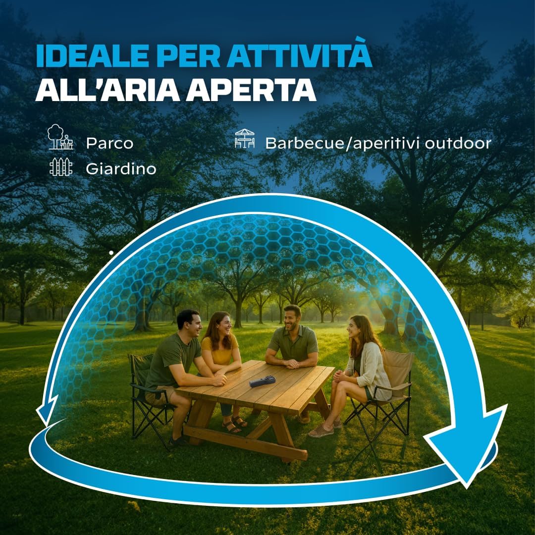 Thumbnail 5 de Thermacell Repellente Antizanzare Portatile – Zona di protezione 21 m², Senza DEET, Blu Notte