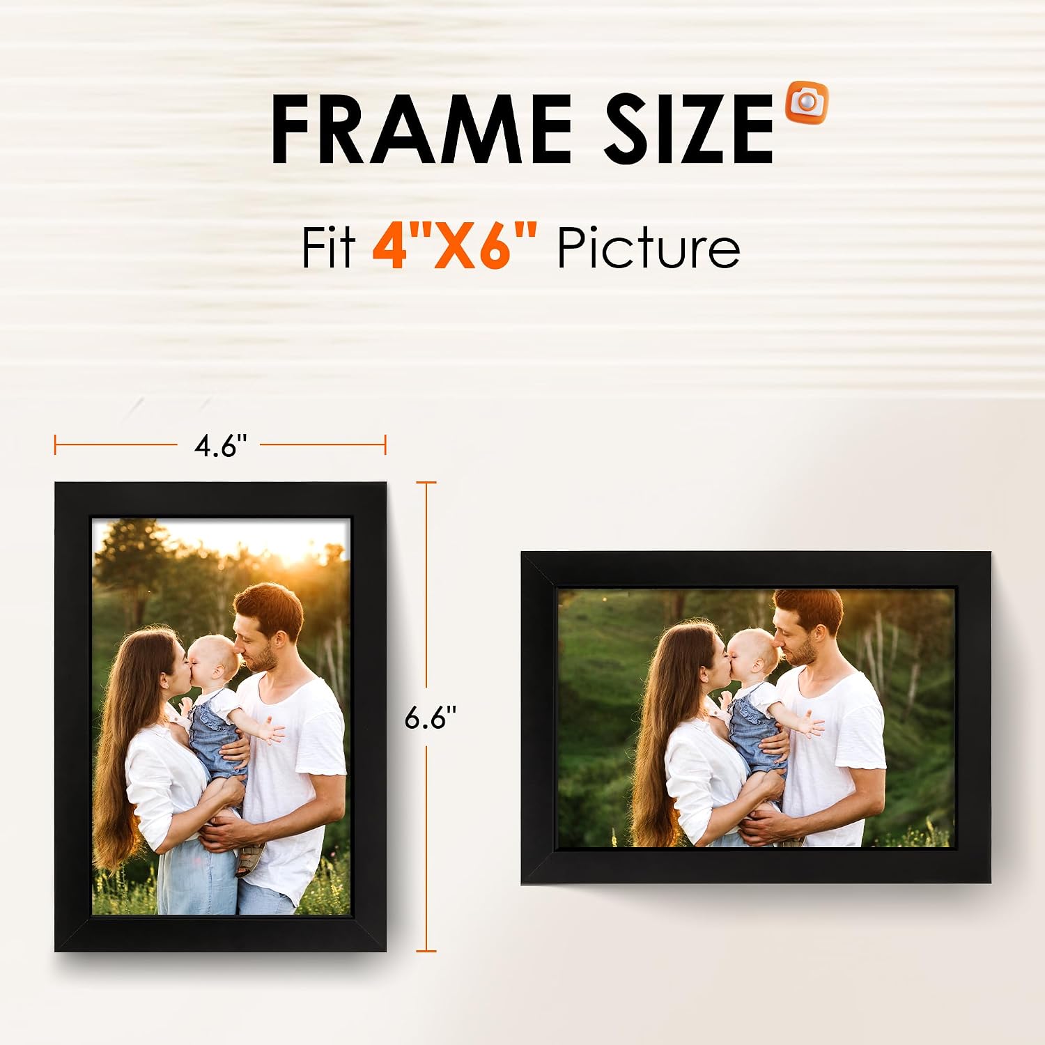 Detalle 2 de FIXSMITH 4x6 Picture Frame Set of 10