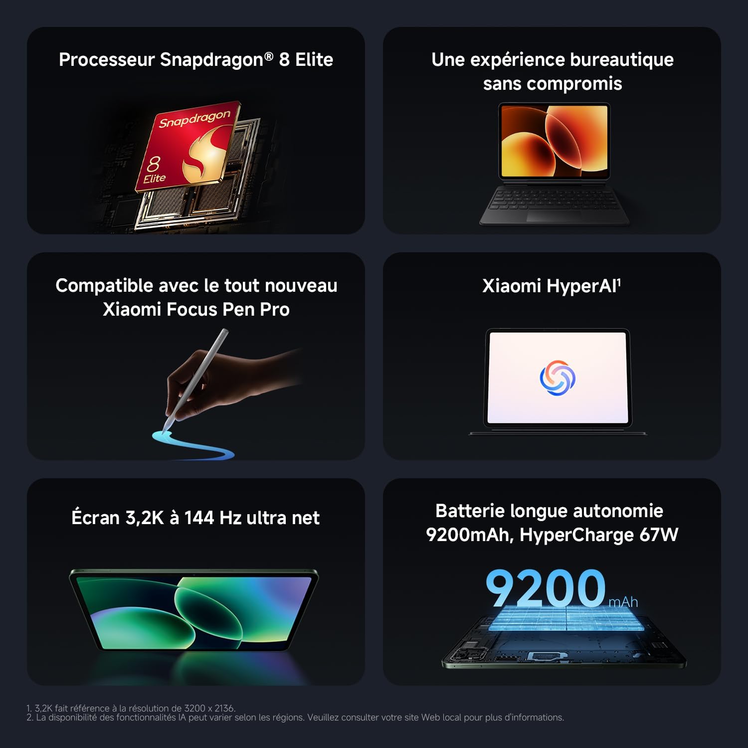 Thumbnail 2 de XIAOMI Pad 8 Pro Tablette 11.2